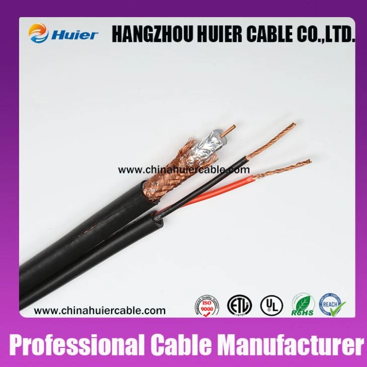 Hot Sale Cctv Cable Rg59/rg6+2power Siamese Cable For Cctv Camera And DVR